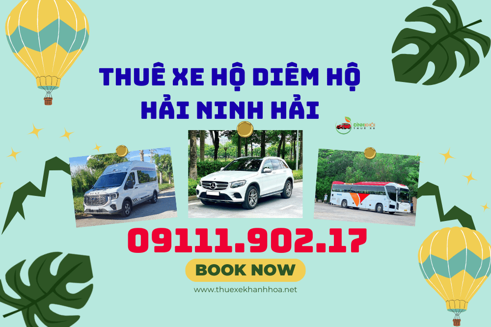 Thuê xe Hộ Diêm Hộ Hải Ninh Hải