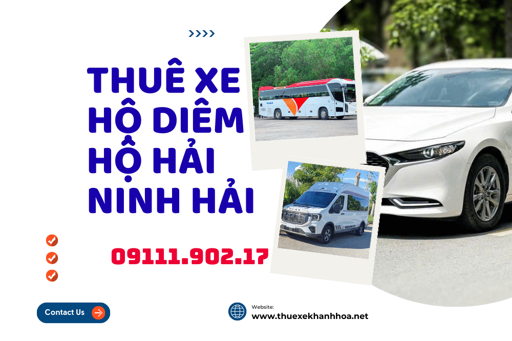 Thuê xe Hộ Diêm Hộ Hải Ninh Hải