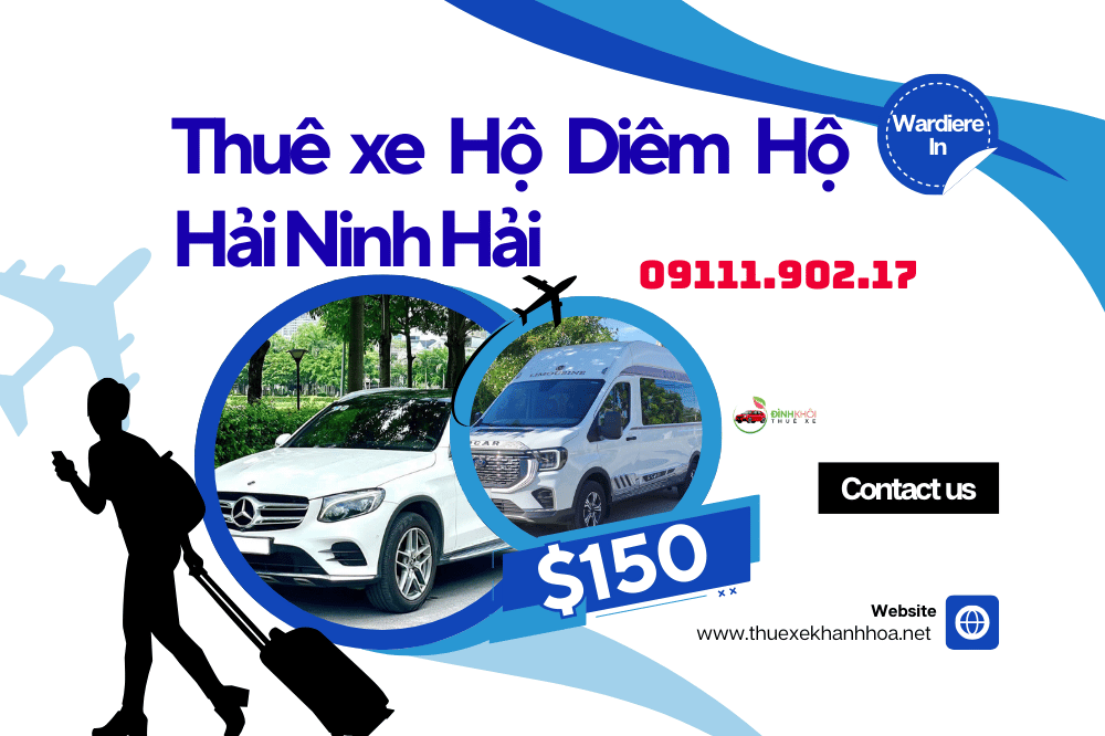 Thuê xe Hộ Diêm Hộ Hải Ninh Hải