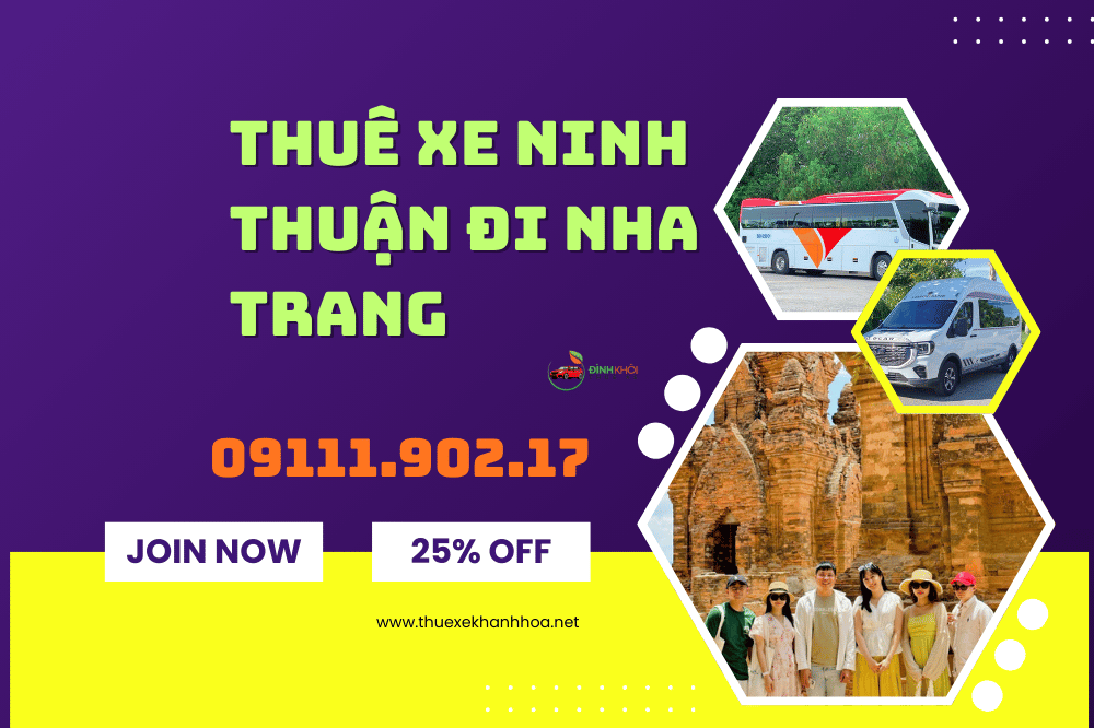 Thuê xe ninh thuận đi nha trang