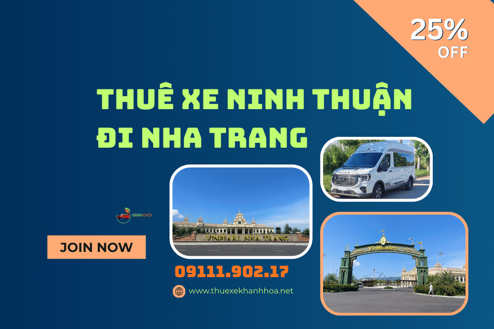 Thuê xe ninh thuận đi nha trang