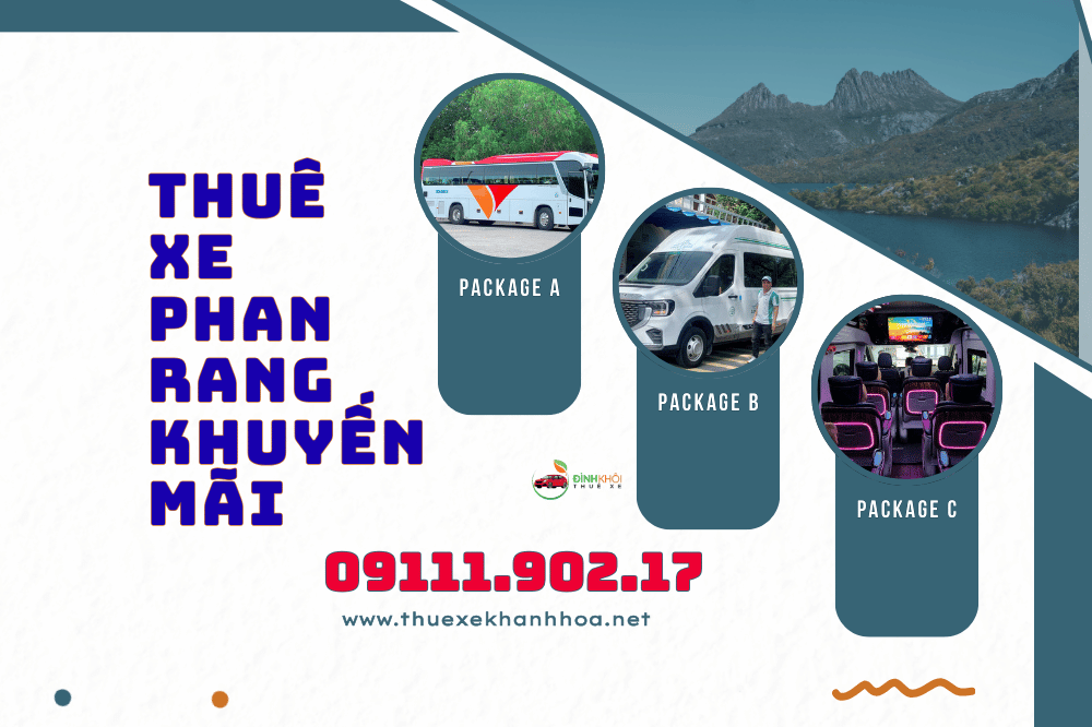 Thuê xe phan rang khuyến mãi