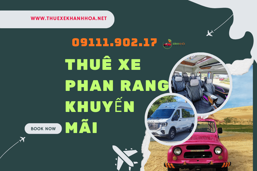 Thuê xe phan rang khuyến mãi