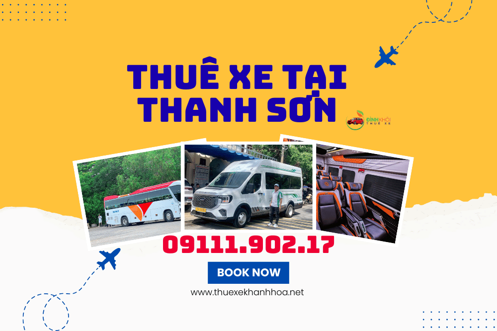 Thuê xe tại Thanh Sơn