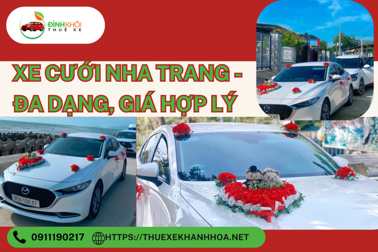 Xe Cưới Nha Trang – Đa Dạng, Giá Hợp Lý | Giải Pháp Hoàn Hảo Cho Ngày Trọng Đại