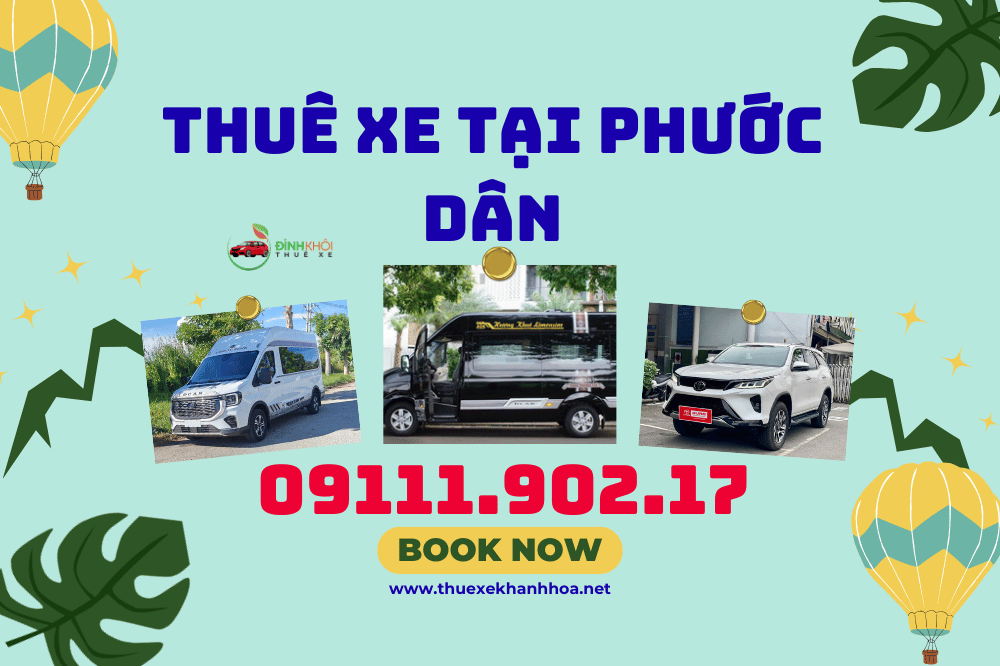 Thuê xe tại Phước Dân