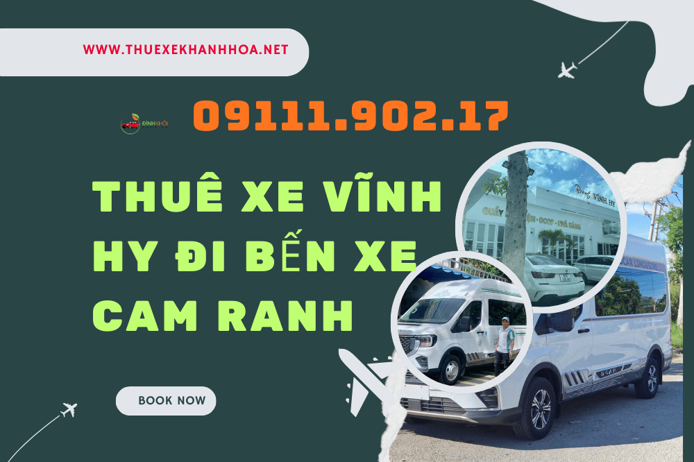 Thuê Xe Vĩnh Hy Đi Bến Xe Cam Ranh