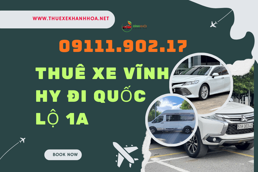 Thuê xe vĩnh hy đi quốc lộ 1A
