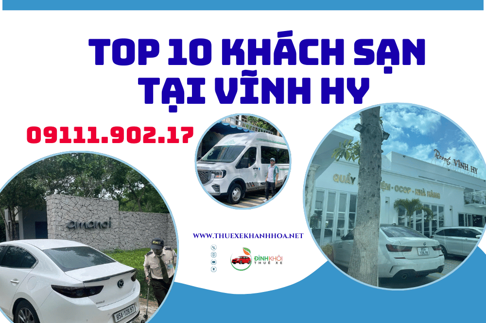 Top 10 khách sạn tại vĩnh hy 