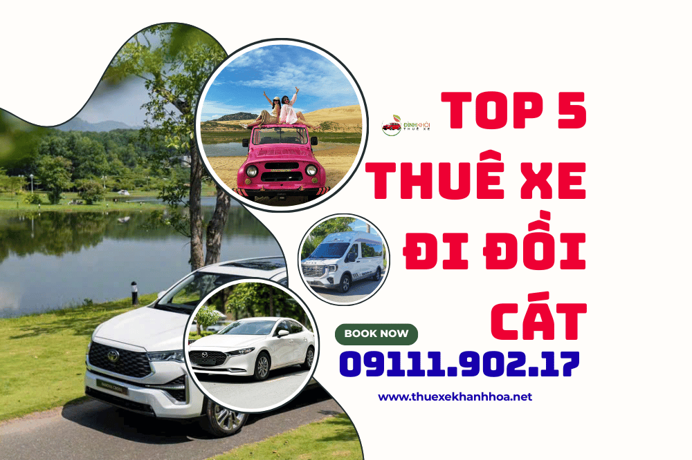 Top 5 thuê xe đi đồi cát