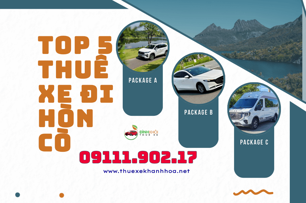 Top 5 thuê xe đi hòn cò 