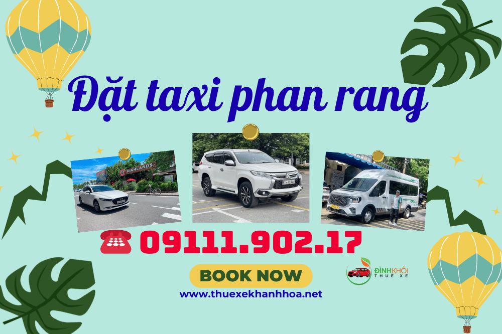 Đặt taxi phan rang