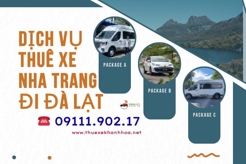 Dịch vụ thuê xe Nha Trang đi Đà Lạt