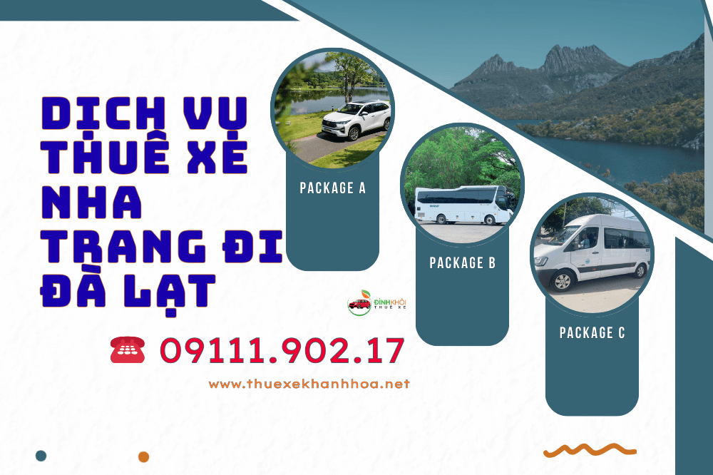 Dịch vụ thuê xe Nha Trang đi Đà Lạt