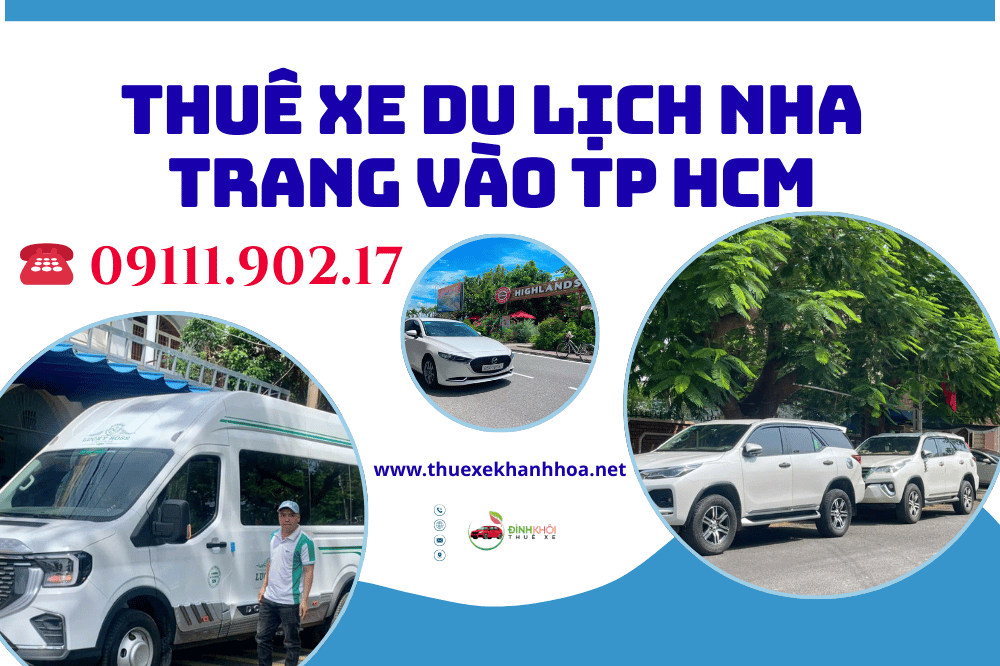 Thuê xe du lịch Nha Trang vào TP HCM