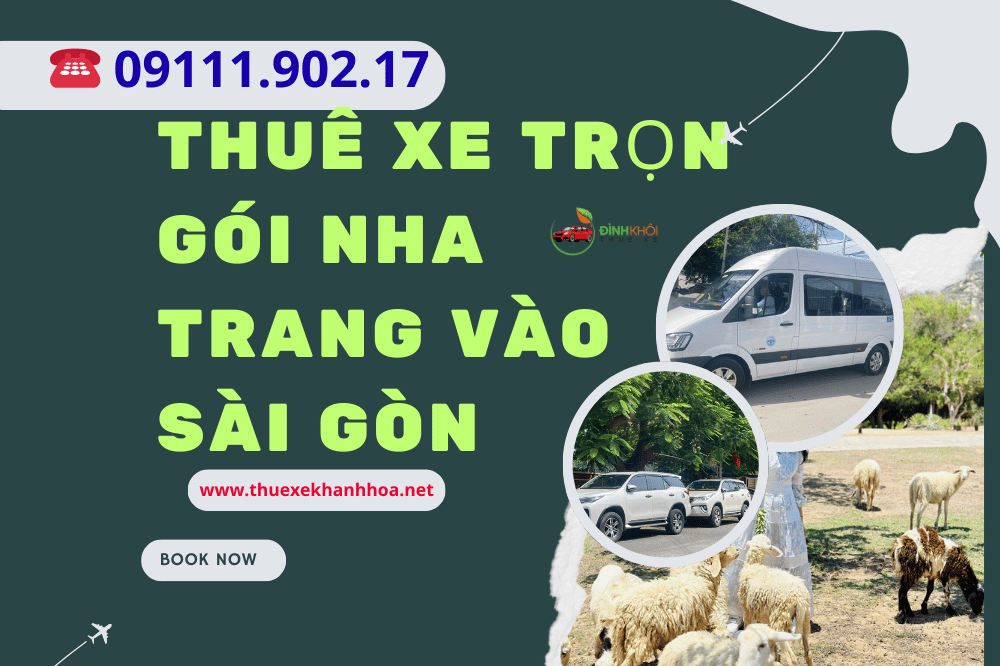 Thuê xe trọn gói Nha Trang vào Sài Gòn