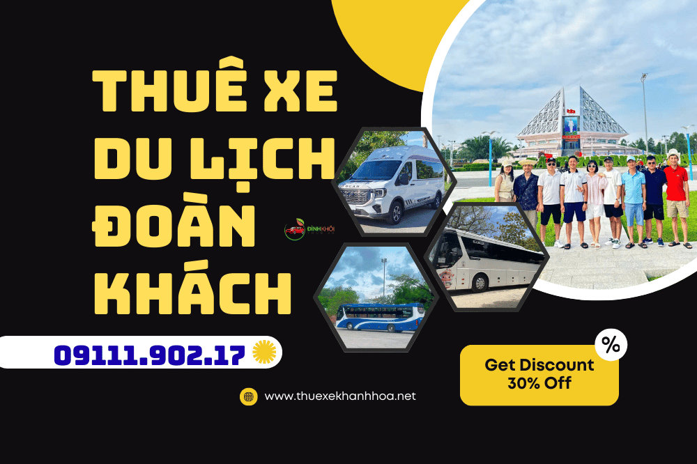 Thuê xe du lịch đoàn khách
