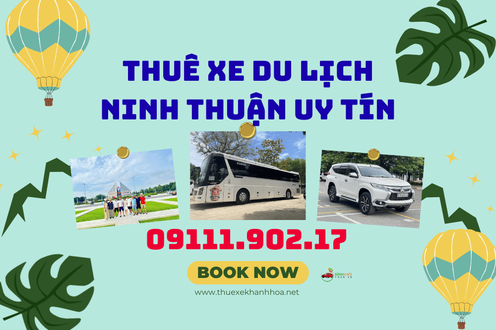 Thuê xe du lịch ninh thuận uy tín