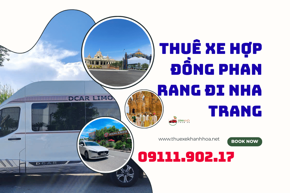 Thuê xe hợp đồng phan rang đi nha trang