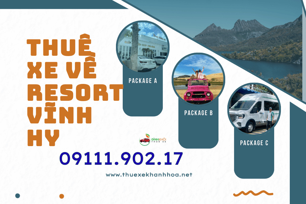 Thuê Xe Về Resort Vĩnh Hy