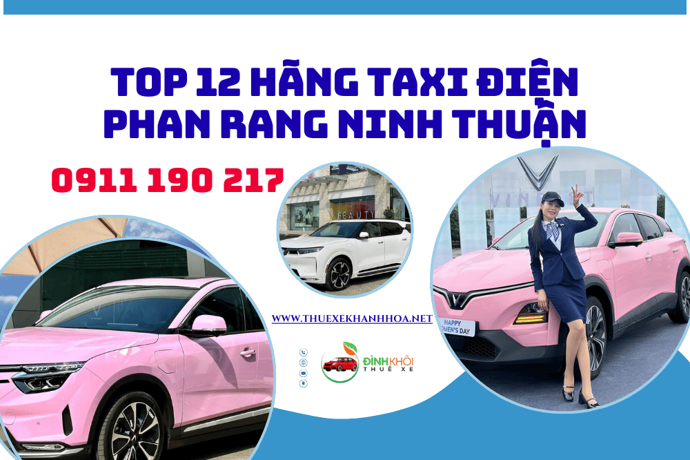 Top 12 hãng Taxi Điện Phan Rang Ninh Thuận