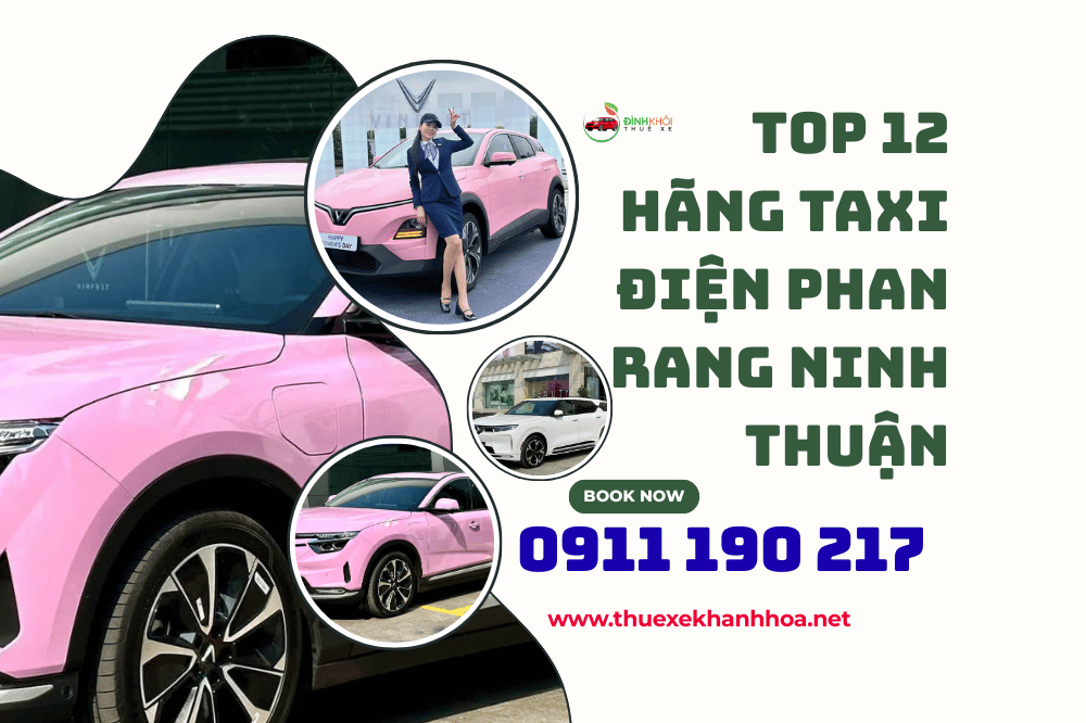 Top 12 hãng Taxi Điện Phan Rang Ninh Thuận