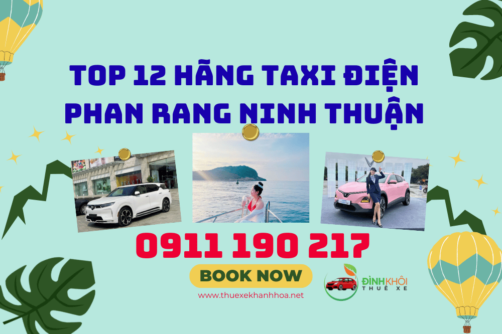 Top 12 hãng Taxi Điện Phan Rang Ninh Thuận