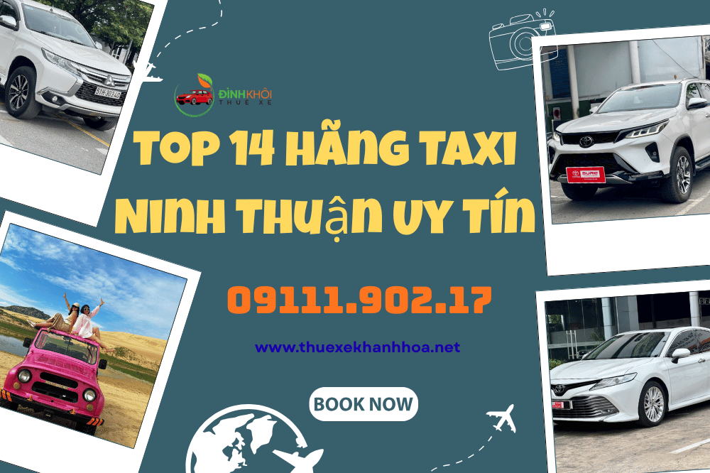 Top 14 hãng Taxi Ninh Thuận Uy Tín