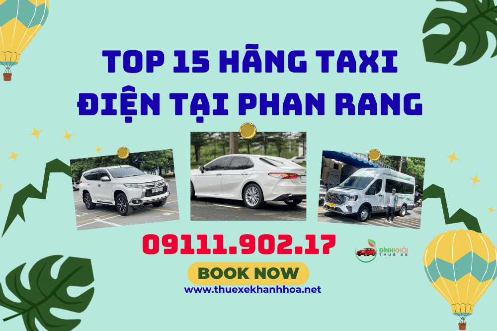 Top 15 hãng taxi Điện tại Phan Rang