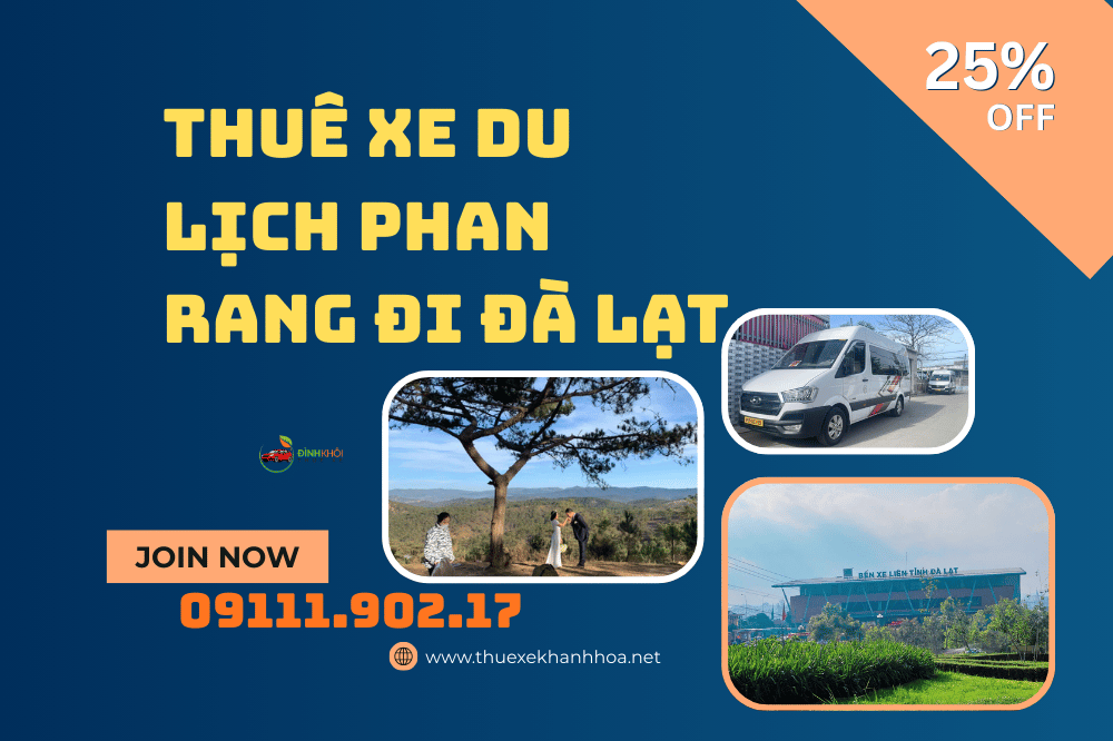 Thuê xe du lịch phan rang đi đà lạt