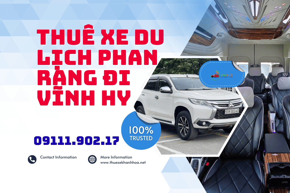 Thuê xe du lịch phan rang đi vĩnh hy