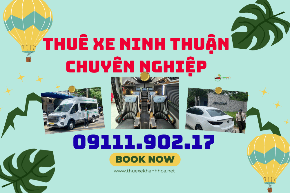 Thuê xe ninh thuận chuyên nghiệp