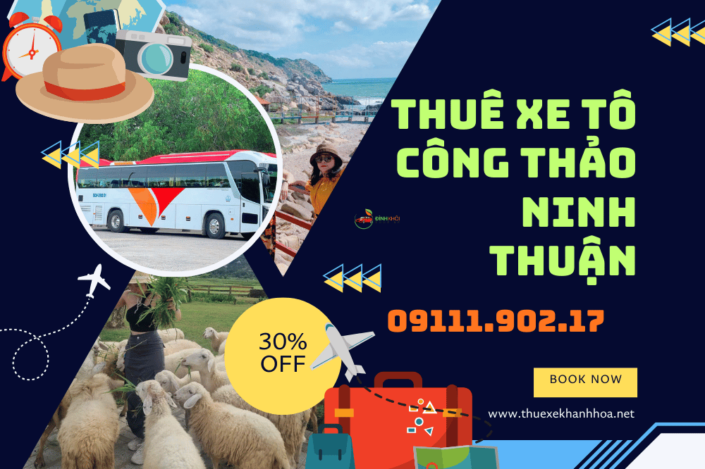 Thuê xe tô công thảo ninh thuận
