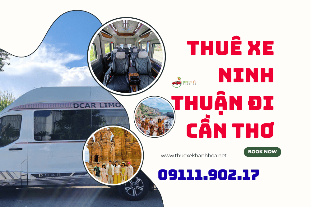 Thuê xe Ninh Thuận đi Cần Thơ