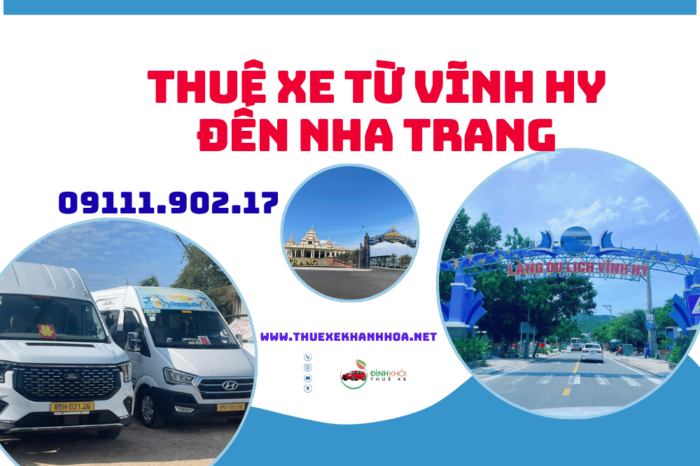 Thuê Xe Từ Vĩnh Hy Đến Nha Trang
