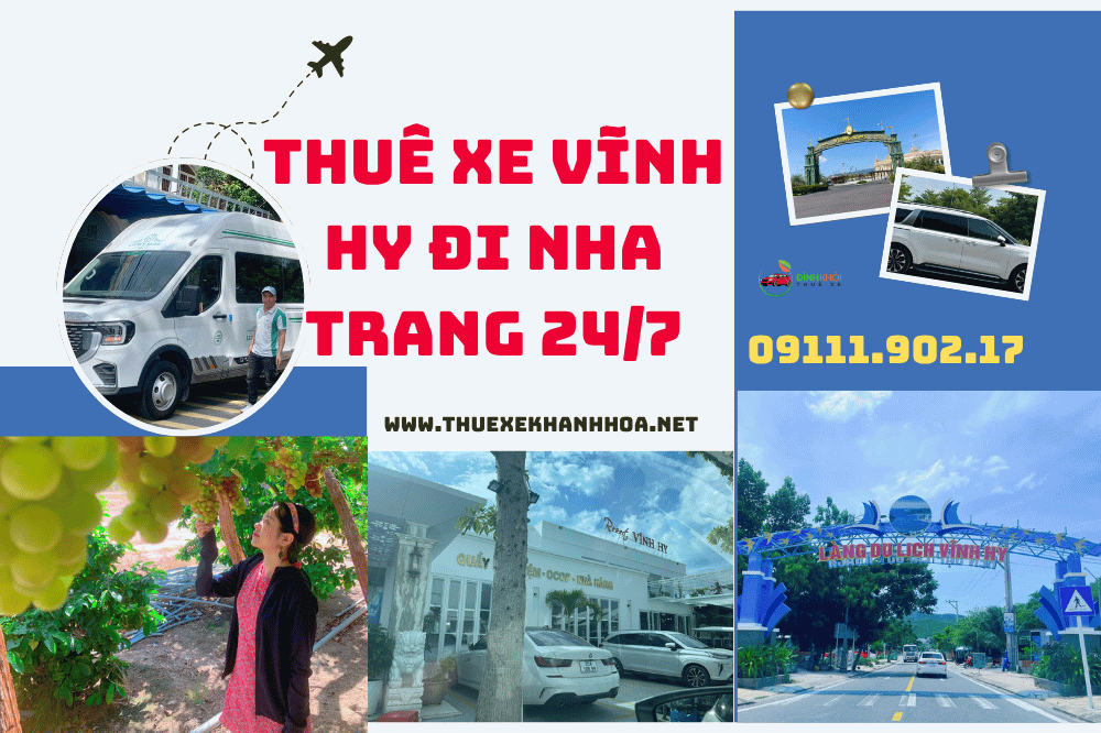 Thuê Xe Vĩnh Hy Đi Nha Trang 24/7