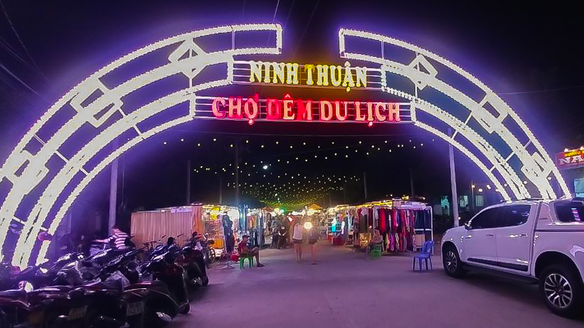 Thuê xe đi chợ đêm Phan Rang