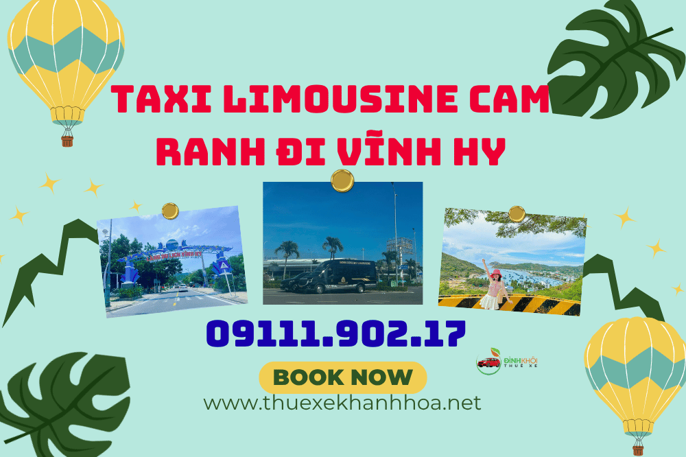 Taxi Limousine Cam Ranh Đi Vĩnh Hy