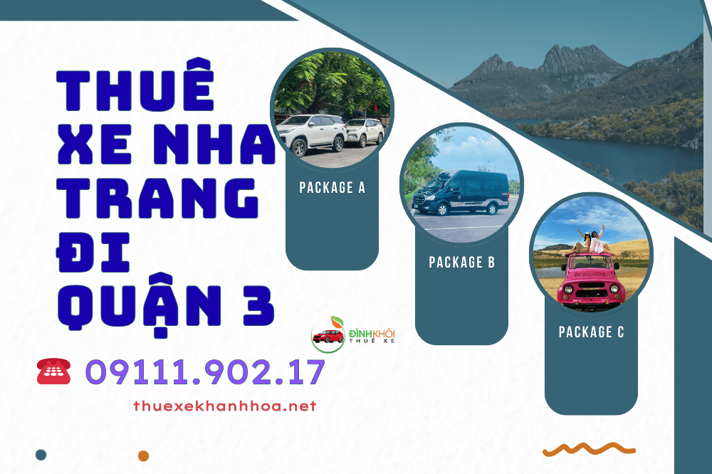 Thuê xe Nha Trang đi quận 3