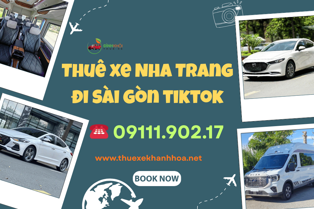 Thuê xe Nha Trang đi Sài Gòn tiktok