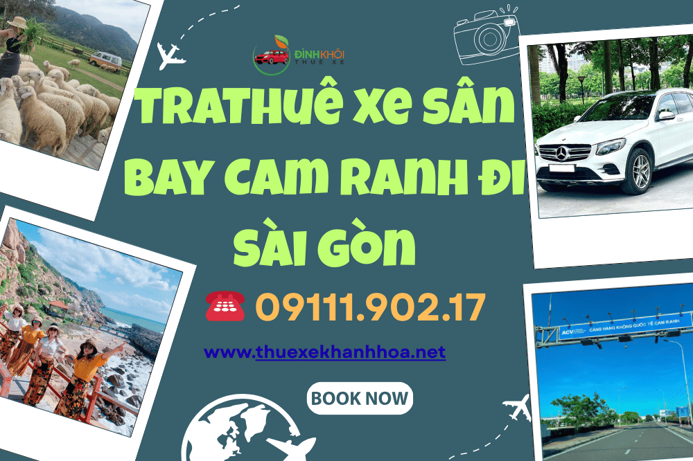 Thuê xe sân bay Cam Ranh đi Sài Gòn