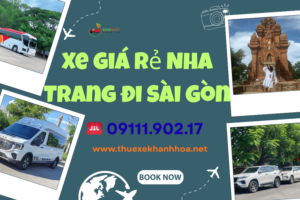 Xe giá rẻ Nha Trang đi Sài Gòn