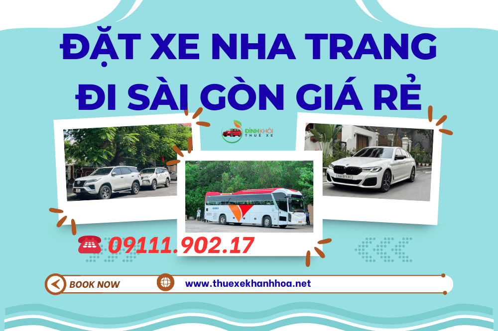 Đặt xe Nha Trang đi Sài Gòn giá rẻ
