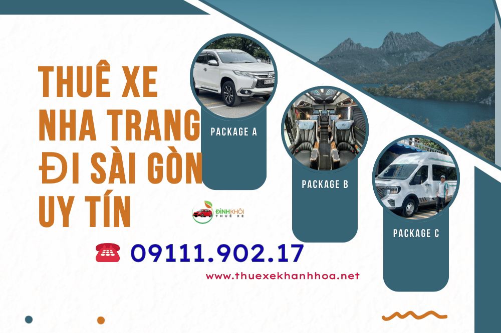 Thuê xe Nha Trang đi Sài Gòn uy tín