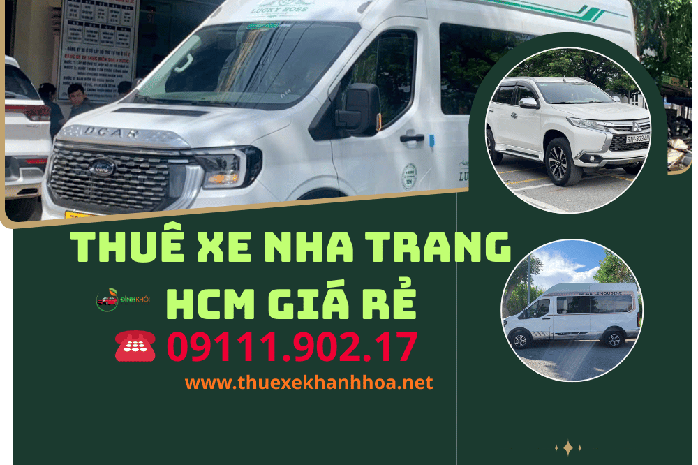 Thuê xe Nha Trang HCM giá rẻ