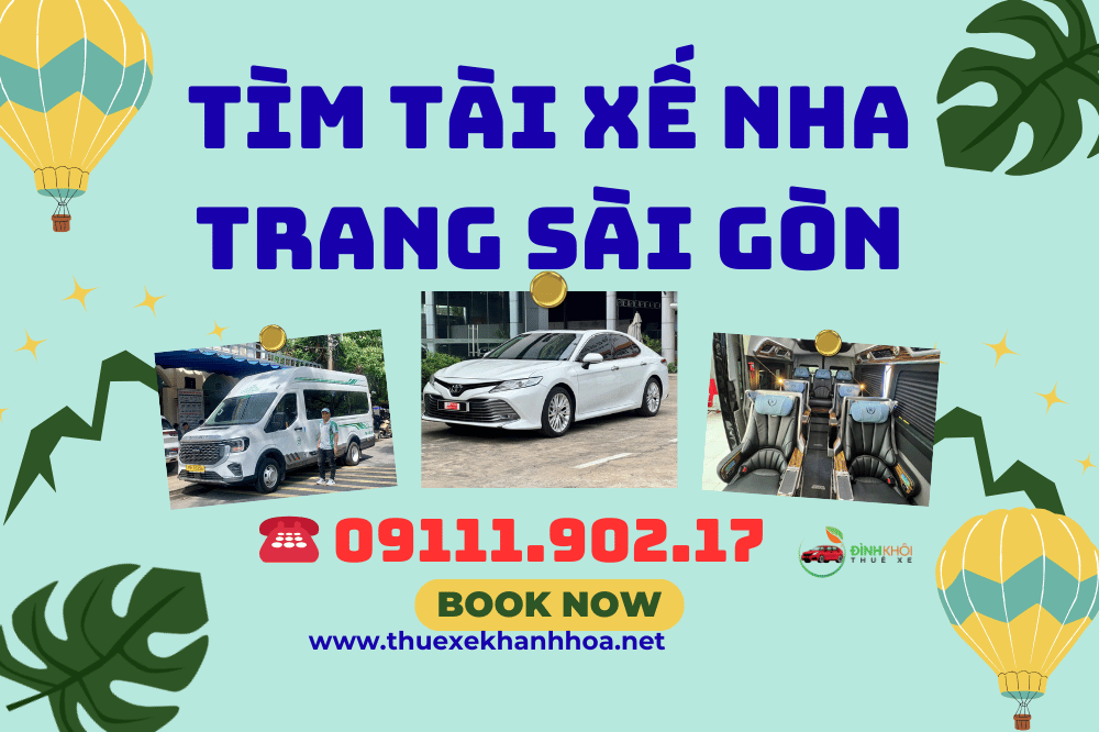 Tìm tài xế Nha Trang Sài Gòn