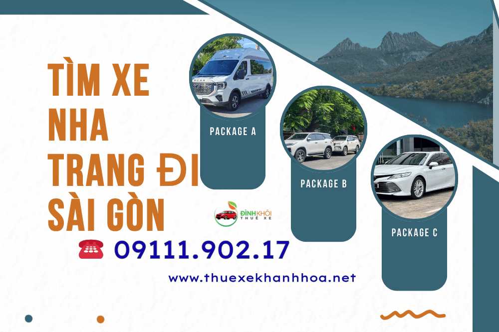 Tìm xe Nha Trang đi Sài Gòn