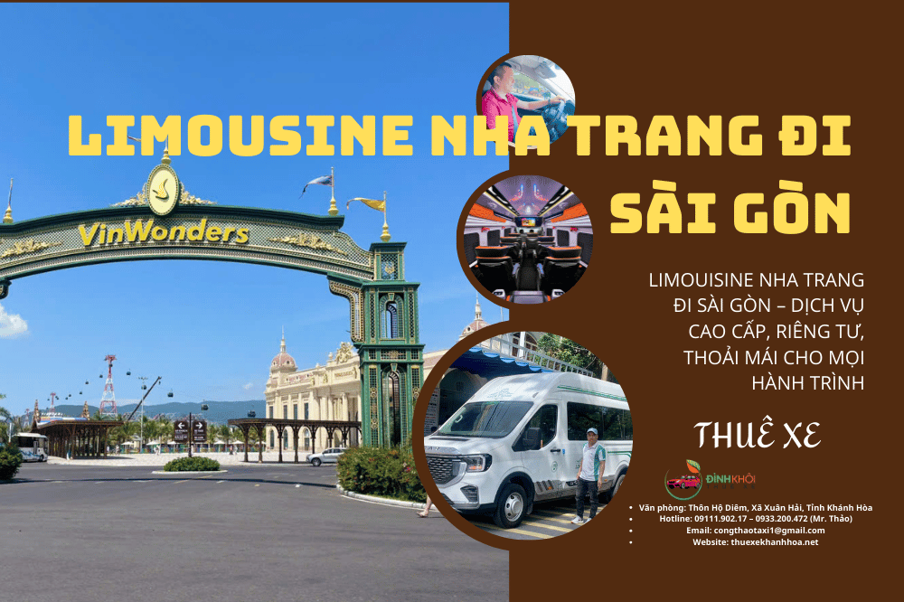 Limousine Nha Trang đi Sài Gòn