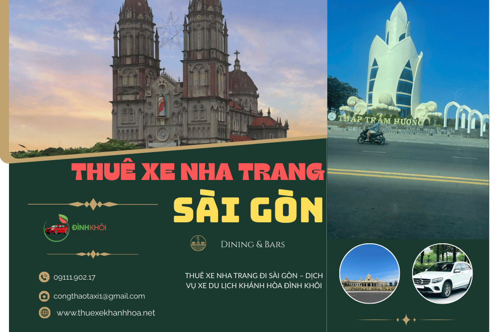Thuê xe Nha Trang đi Sài Gòn