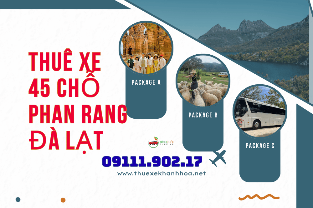 Thuê xe 45 chỗ Phan Rang Đà Lạt